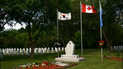 한국전쟁 휴전 61주년 촛불 추도식, 위니펙 브룩사이드 시립묘지에서 열려