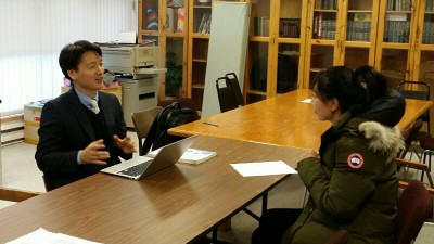 한국 대학교 진학 상담: 3월 22일 - 주 토론토 총영사관 한국교육원 이병승 원장 위니펙 방문