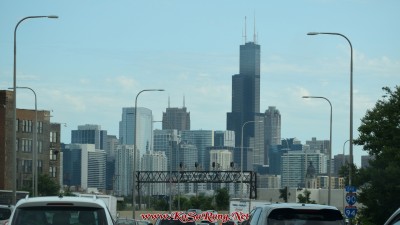 미국 시카고(CHicago) 다운타운 빌딩들과 공원들 산책