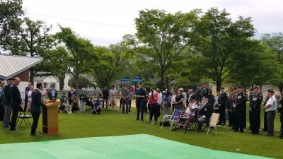 가평공원(Battle of Gapyong Park Memorial Plaza) 착공식(ground-breaking ceremony) 비디오