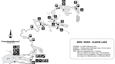 버드 강/ 엘보우 호 카누 여행(Bird River/Elbow Lake Canoe Trip), 1박 2일 캠핑 행사 알림 - 취소됨