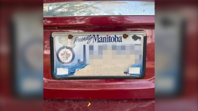 벗겨지고 퇴색된 매니토바 번호판(licence plates)들은 RCMP 계획사업의 대상이 돼