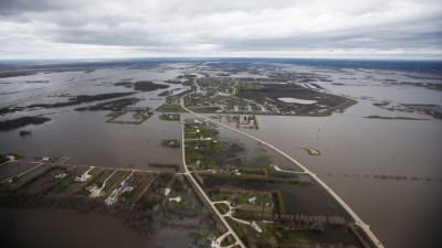 올 봄 레드강(Red River) 홍수의 주요 위험을 매니토바 주정부가 예측해