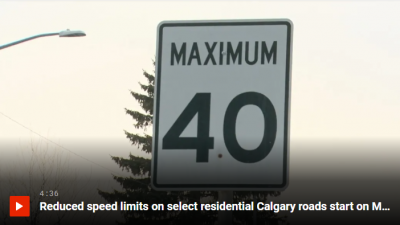 주택가 도로  제한 속도를 이미 줄인 캐나다 주요 도시들 중에서 위니펙은 예외