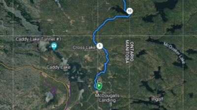 화이트쉘 주립공원(Whiteshell Provincial Park) 내 마리온 호수(Marion Lake)까지 왕복 하이킹 34km 하기