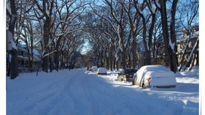위니펙의 겨울 - 2006년 12월 30일 ~ 31일 눈이 내린후 위니펙의 풍경