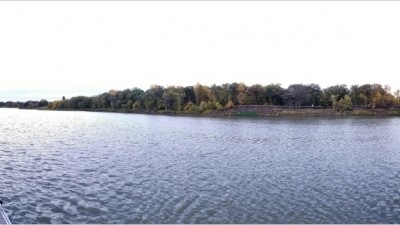 세인트 비탈 공원(St. Vital Park)의 오리 연못(Duck Pond)과 작은 음악회 풍경