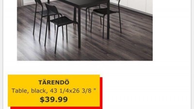 Ikea 테이블 의자