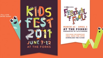 4월 무료 어린이의 행사 (Festival of Fools at the Forks)